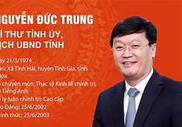 Ông Nguyễn Đức Trung Chủ Tịch Tỉnh Nghệ An