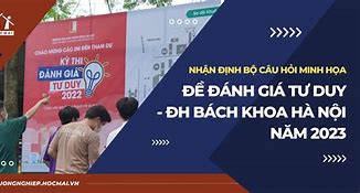 Thang Điểm Đánh Giá Tư Duy 2023