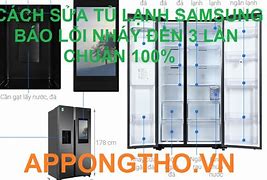 Tủ Lạnh Samsung Nháy Đèn